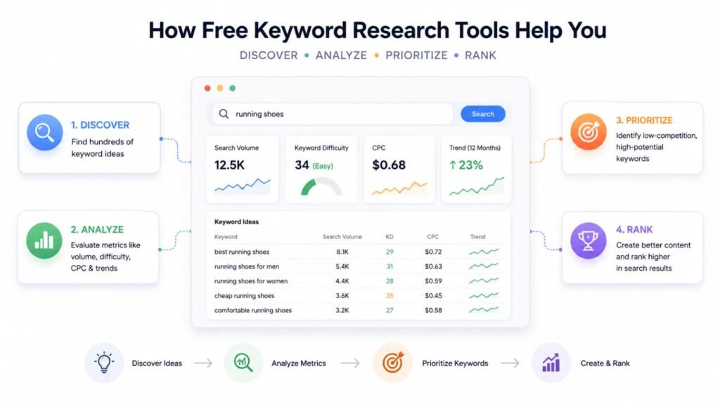 2026 Guide to the Best Free Keyword Research Tools