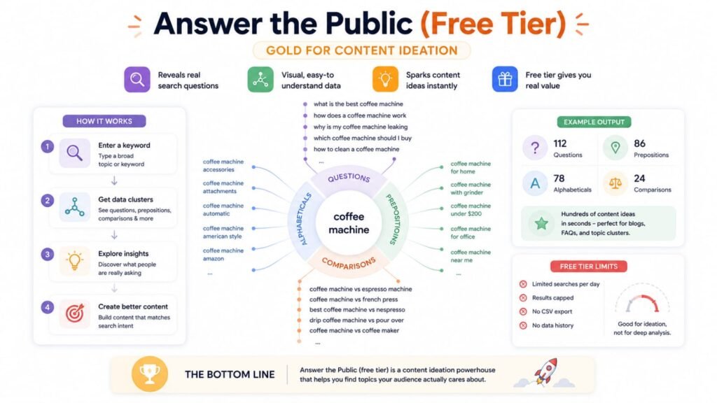 Best Free Keyword Research Tools Compared: Real Data, Cons & Accuracy in